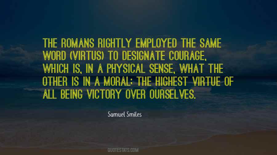 Virtue Of Quotes #1222125