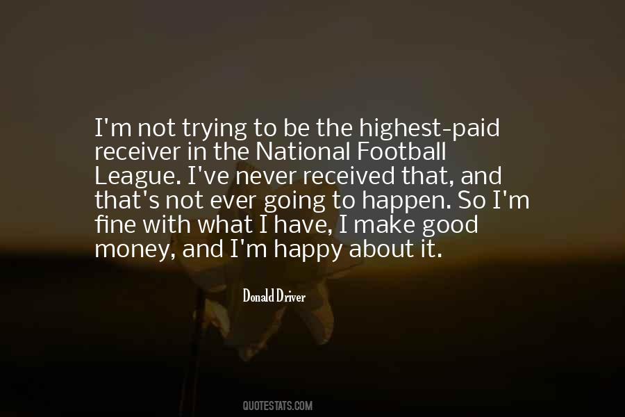 Football Receiver Quotes #348552
