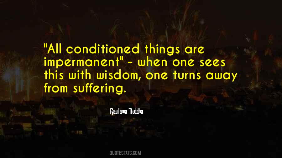 Buddha Impermanent Quotes #1085887