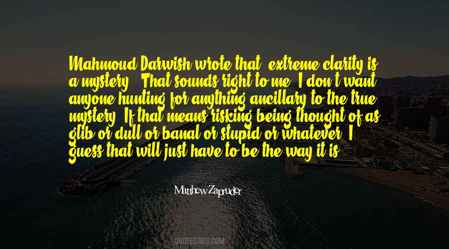 Darwish Quotes #1232524