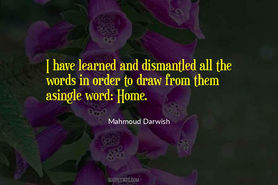 Darwish Quotes #1408914