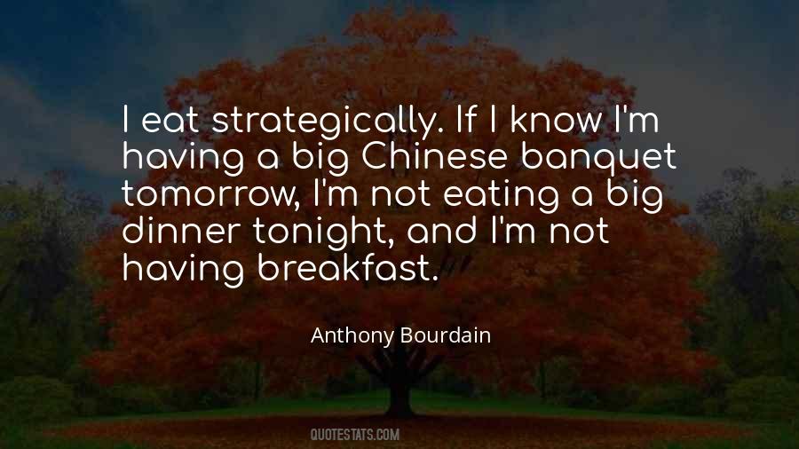 Eating Dinner Quotes #1528936