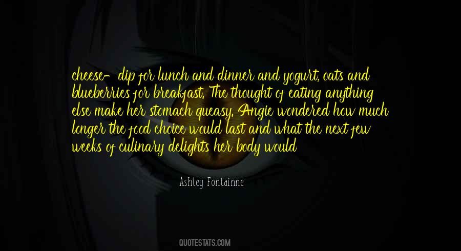 Eating Dinner Quotes #1567037