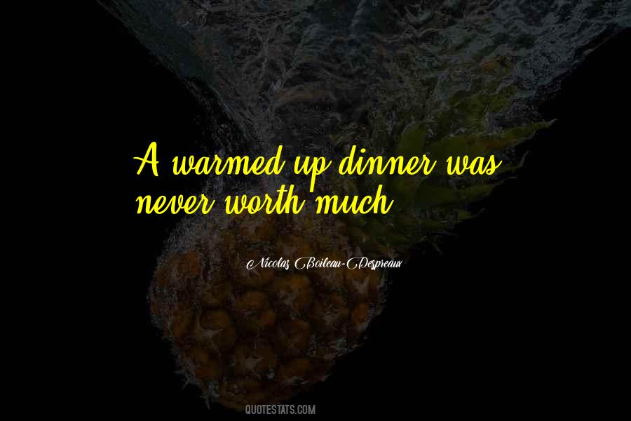 Eating Dinner Quotes #780261