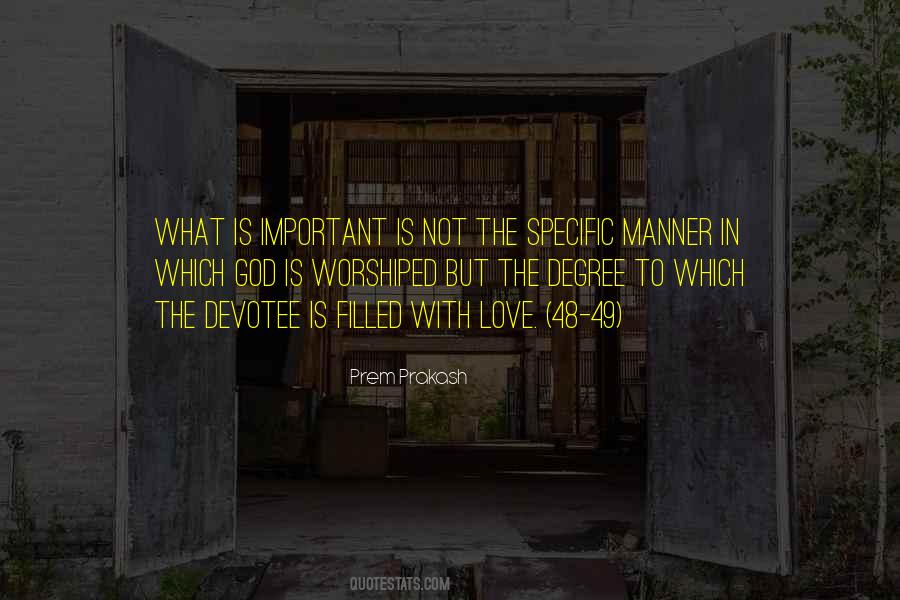 Worshiped God Quotes #520564