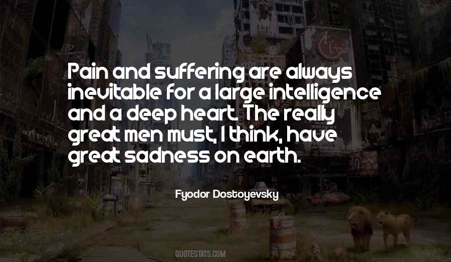 Sadness Intelligence Quotes #214578