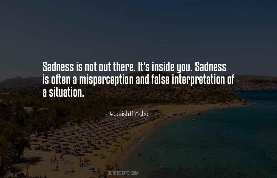 Sadness Intelligence Quotes #506068