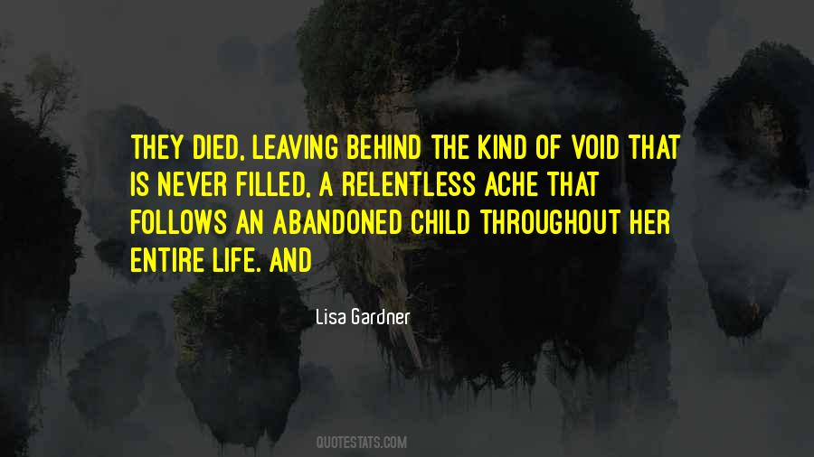 Void Of Life Quotes #1478442
