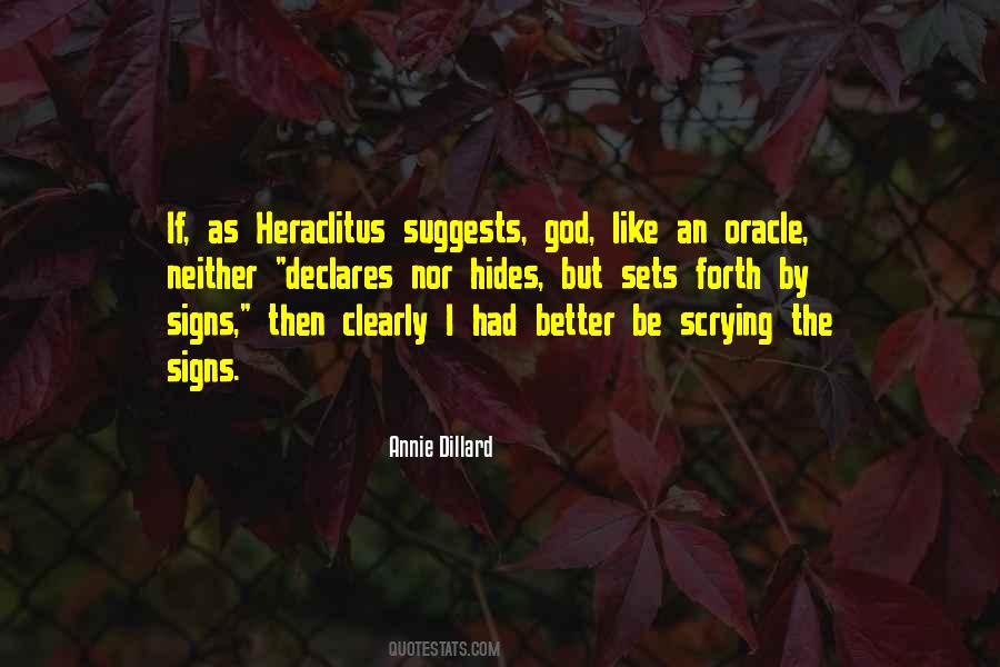God Signs Quotes #242111