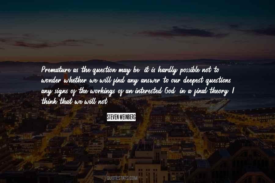 God Signs Quotes #45162