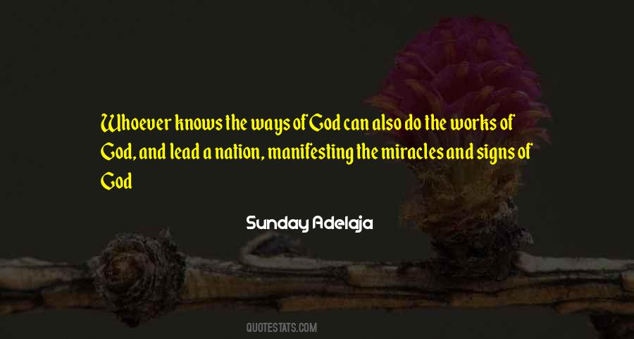 God Signs Quotes #47135