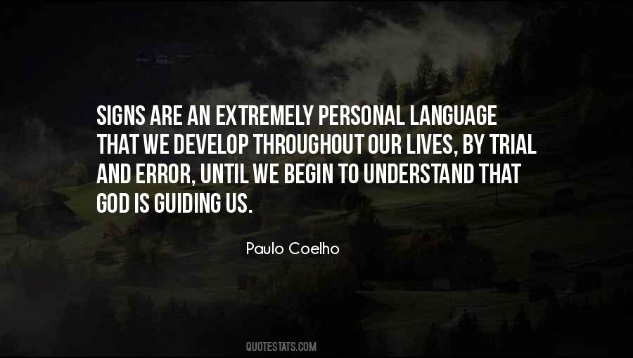 God Signs Quotes #697252