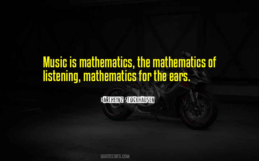 Stockhausen Music Quotes #1248369
