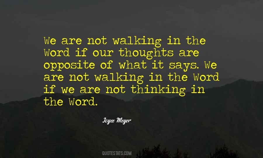 Our Thoughts Are Quotes #724278