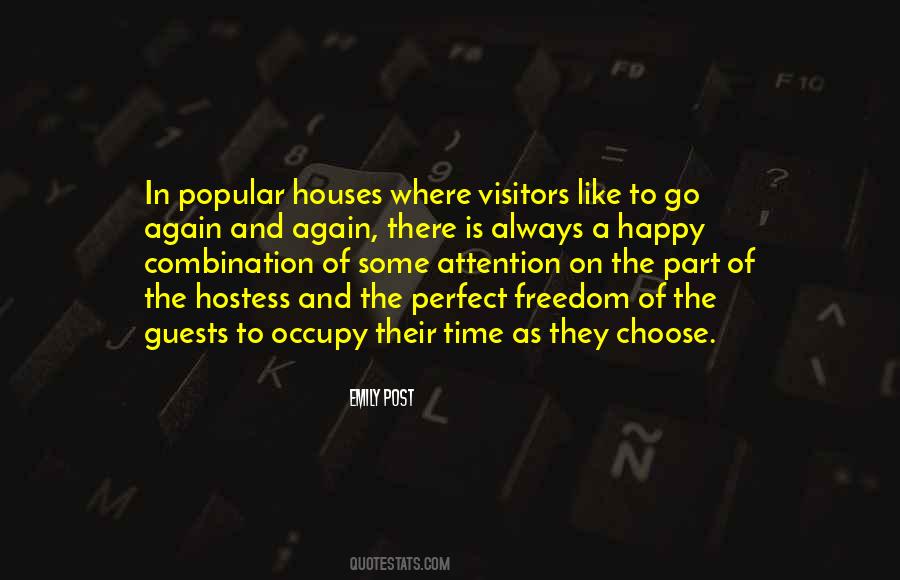 Visitors The Quotes #682136
