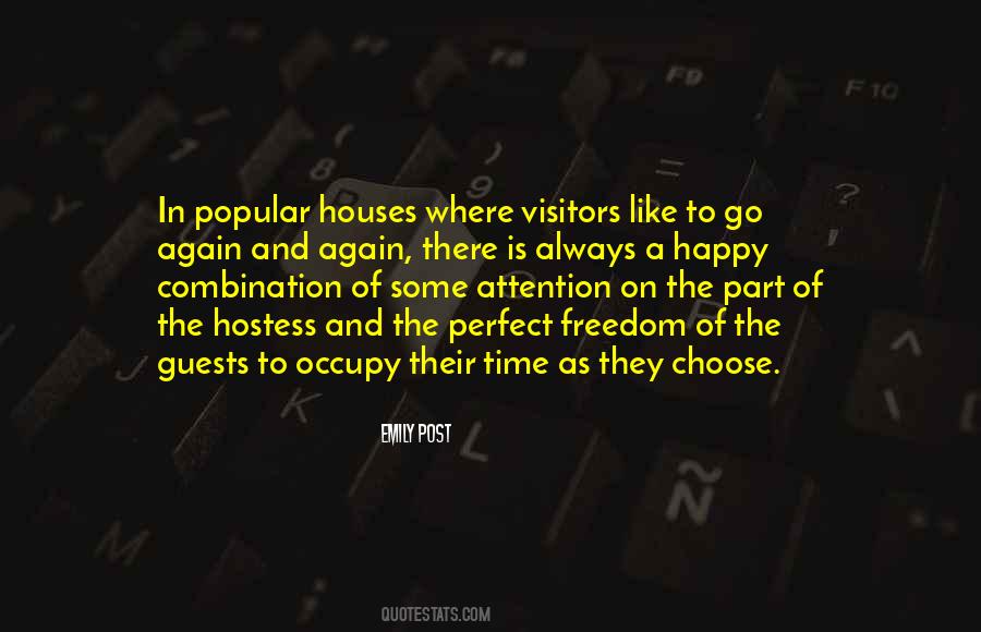 Visitors The Quotes #682136