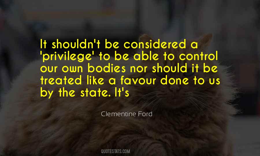 Ford Clementine Quotes #1682936