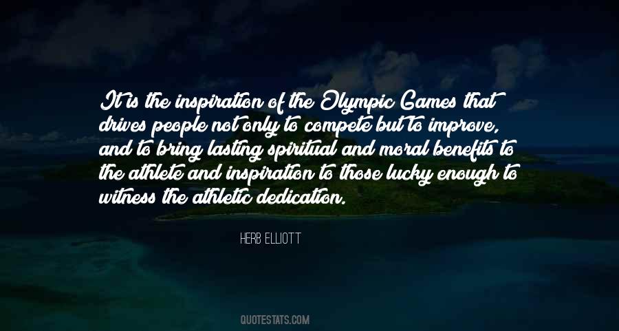 Quotes About The Olympic Games #300838