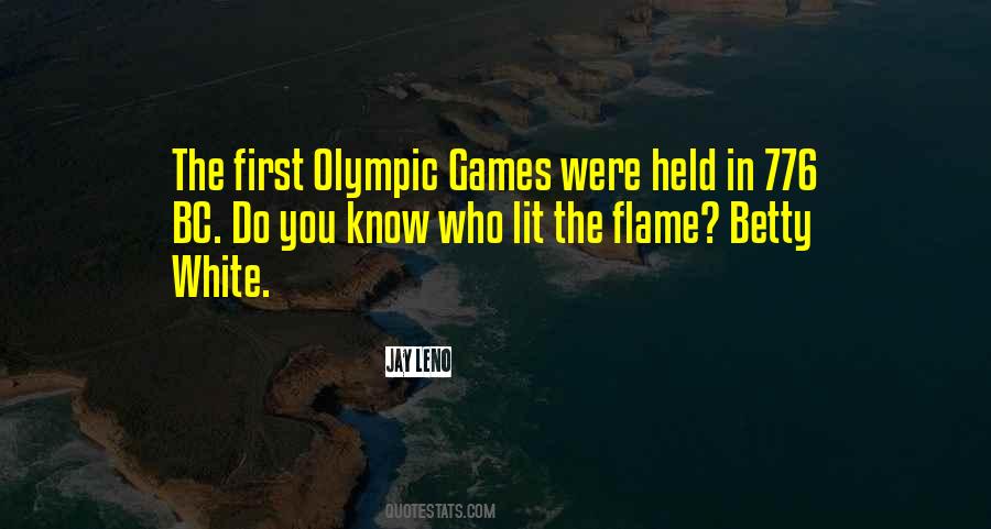 Quotes About The Olympic Games #687365