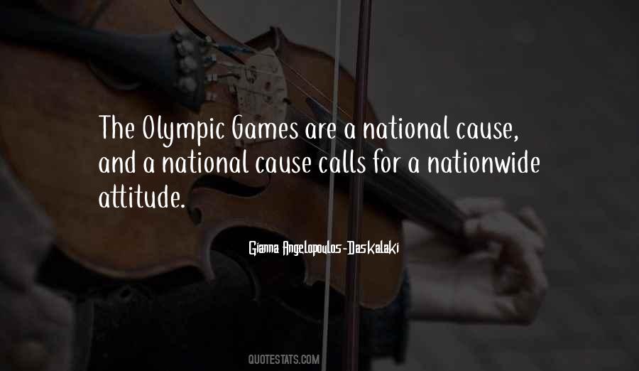 Quotes About The Olympic Games #854276