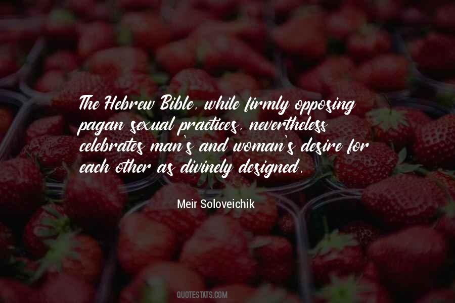 The Hebrew Bible Quotes #1057680