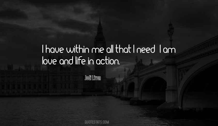 I Am Love Quotes #1728041