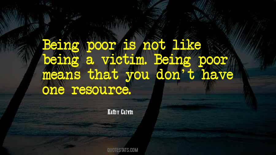 Being A Victim Quotes #231810