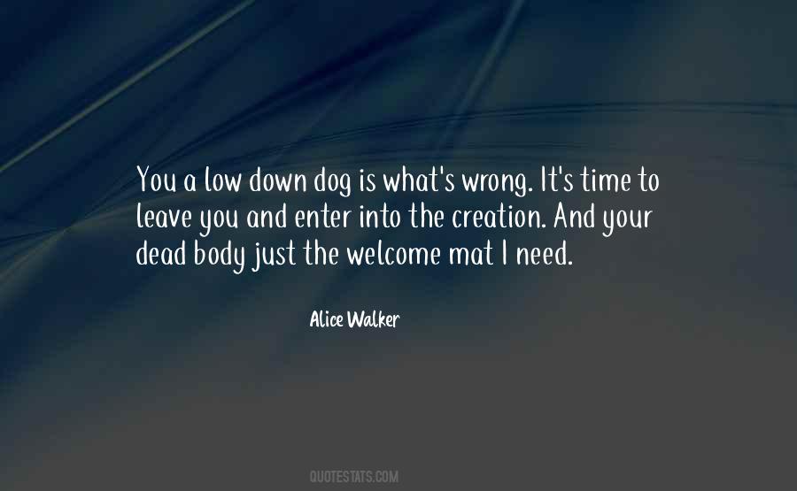 Welcome Mat Quotes #1321645