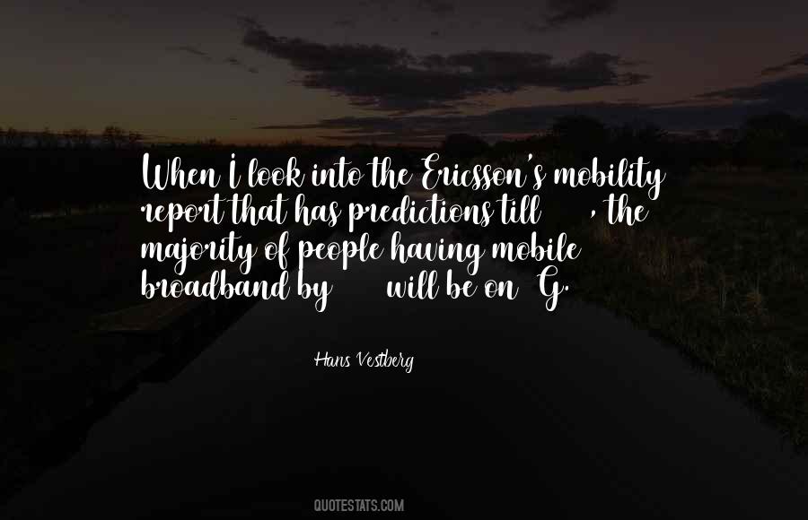 Vestberg Hans Quotes #1727470