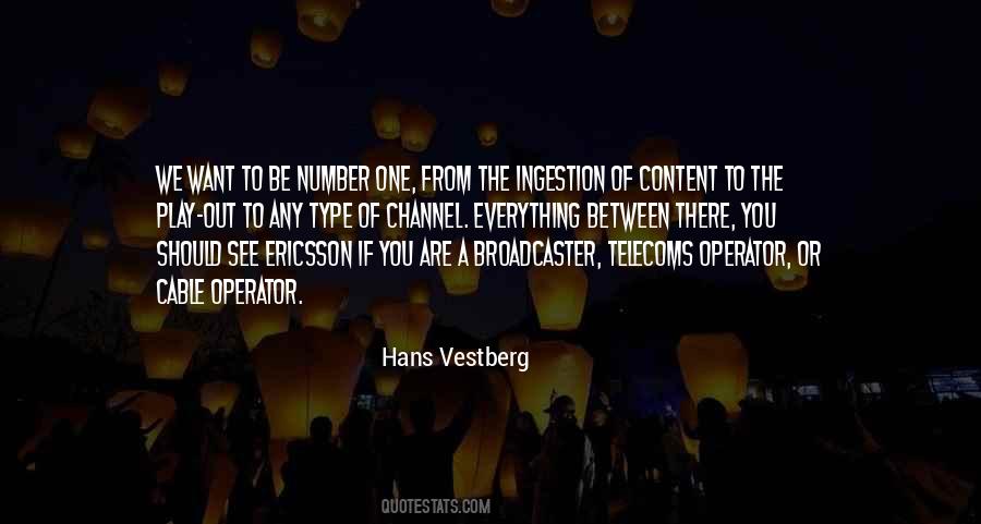 Vestberg Hans Quotes #562344