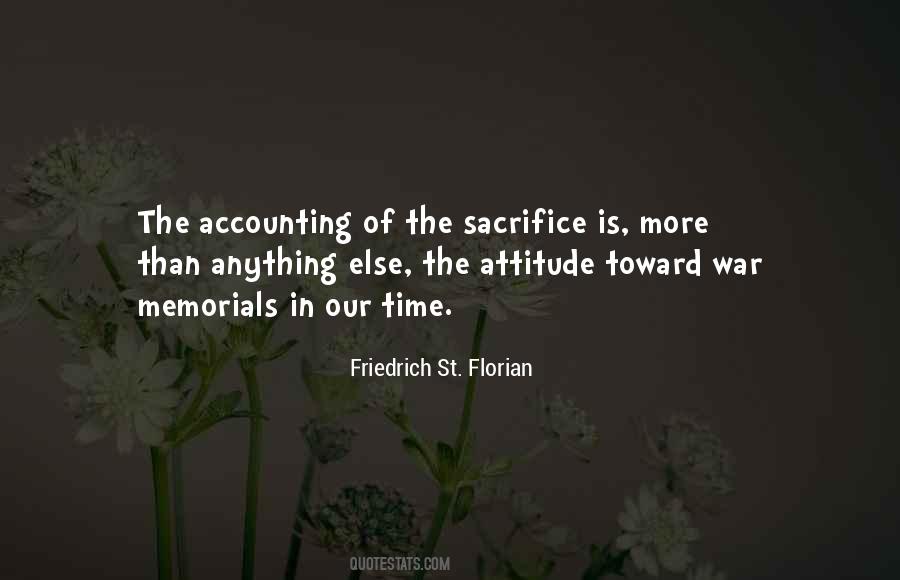 Sacrifice Of Time Quotes #142225