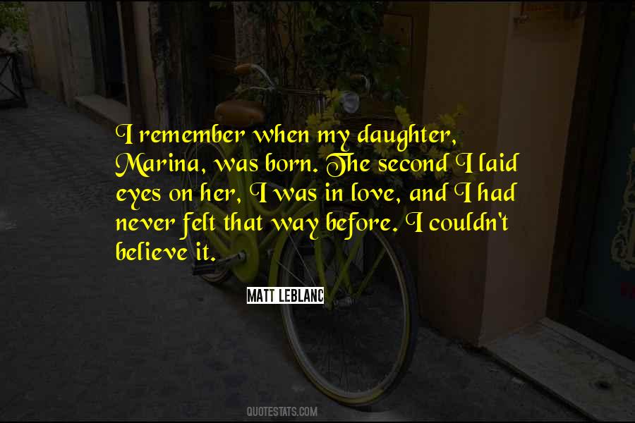 Daughter Born Quotes #1345858