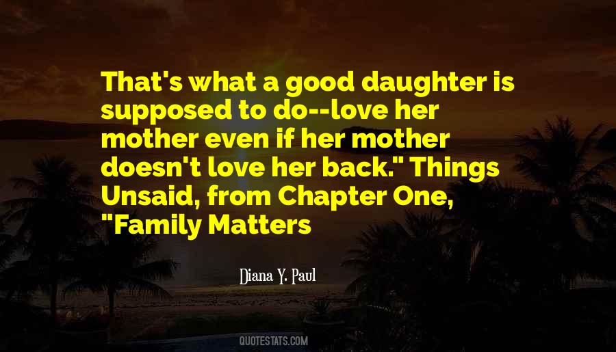 Daughter To Her Mother Quotes #1586060