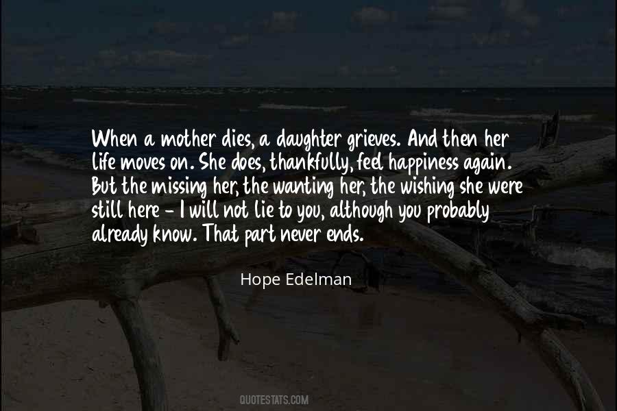 Daughter To Her Mother Quotes #1720911