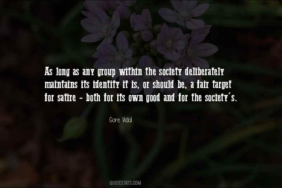 Society Satire Quotes #749295
