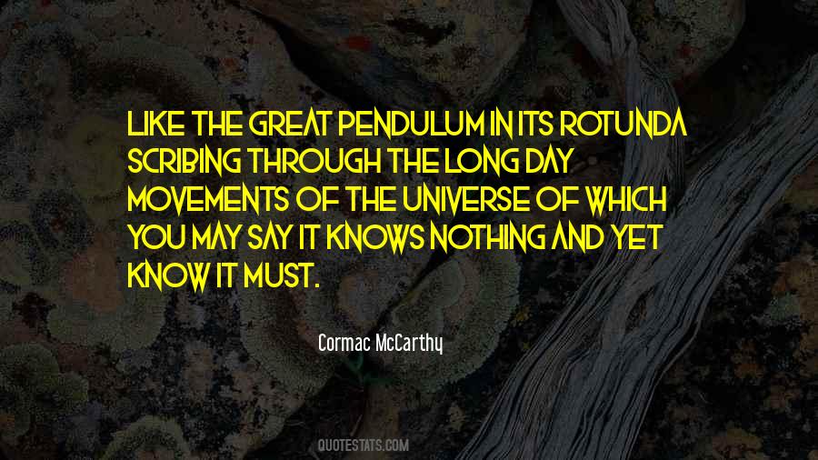 The Pendulum Quotes #496418