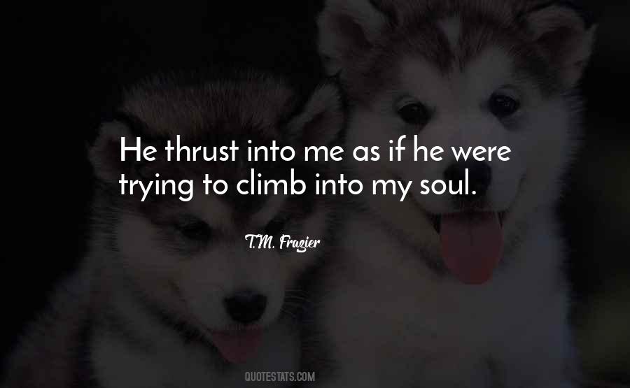 Into My Soul Quotes #1253414