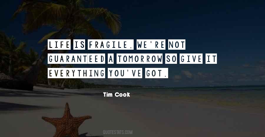 Not Fragile Quotes #711966