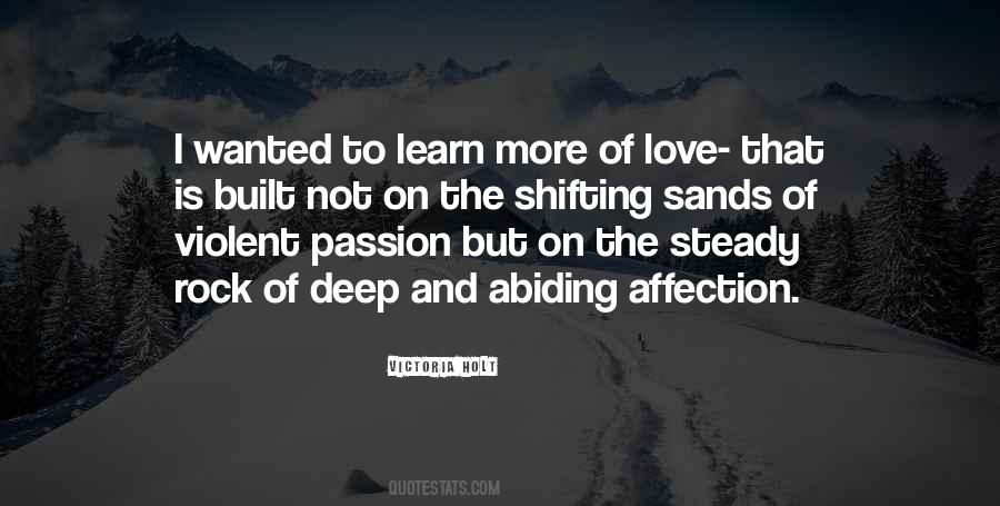 Steady Love Quotes #1201180