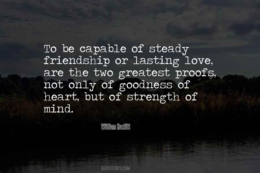 Steady Love Quotes #365314