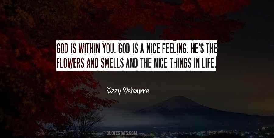 Nice Feeling Quotes #1057955