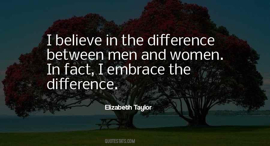 Differences Between Men And Women Quotes #1187832