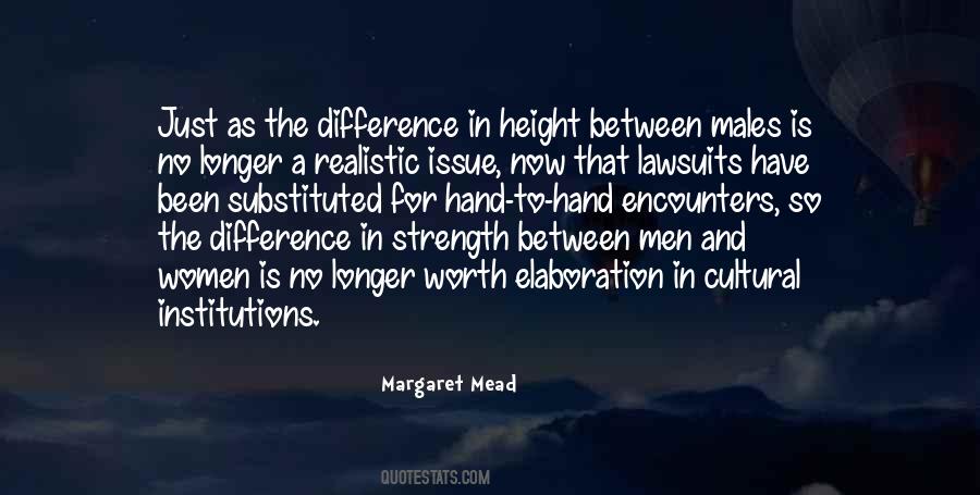 Differences Between Men And Women Quotes #896994