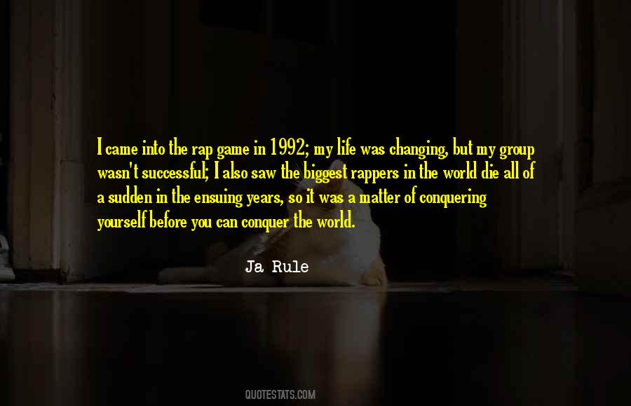 Rule Yourself Quotes #1655056