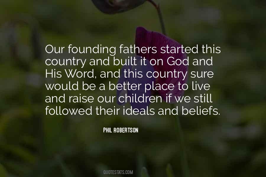 Founding Ideals Quotes #1717201