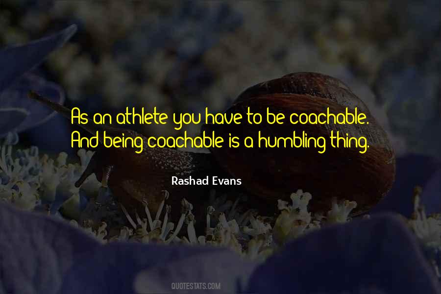 Being An Athlete Quotes #449505