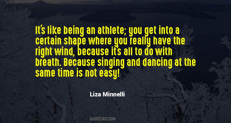 Being An Athlete Quotes #469527