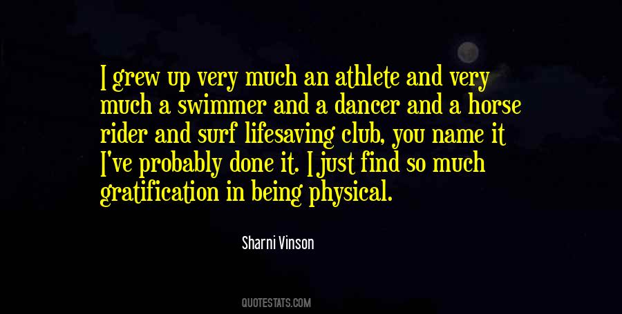 Being An Athlete Quotes #773209