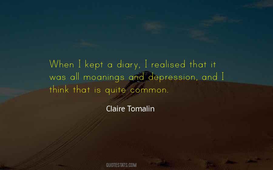 Tomalin Claire Quotes #1641453