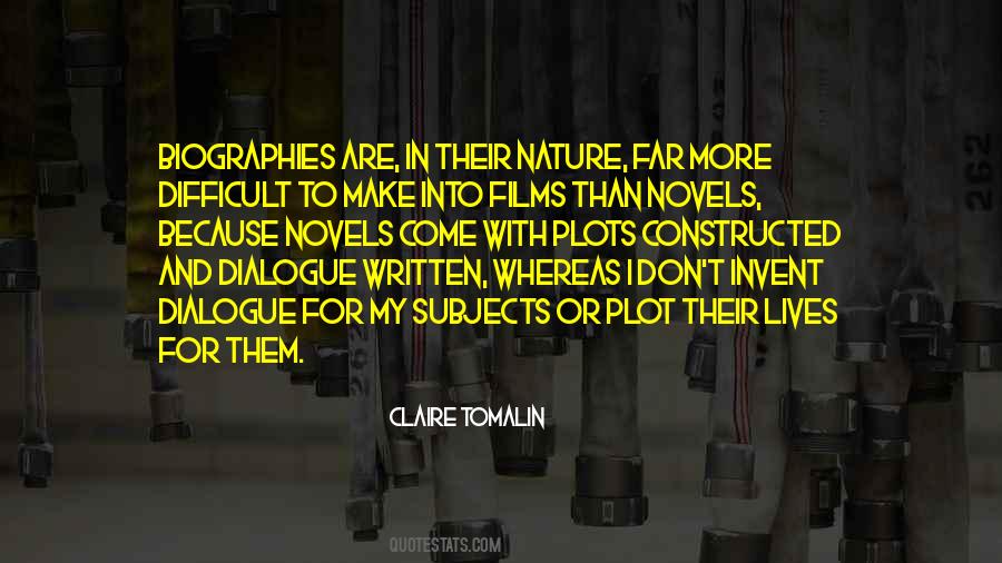 Tomalin Claire Quotes #1725049